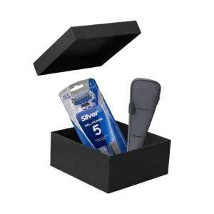 پک هدیه مردانه Silver Blaze 5 شامل تیغ اصلاح و هاردکیس